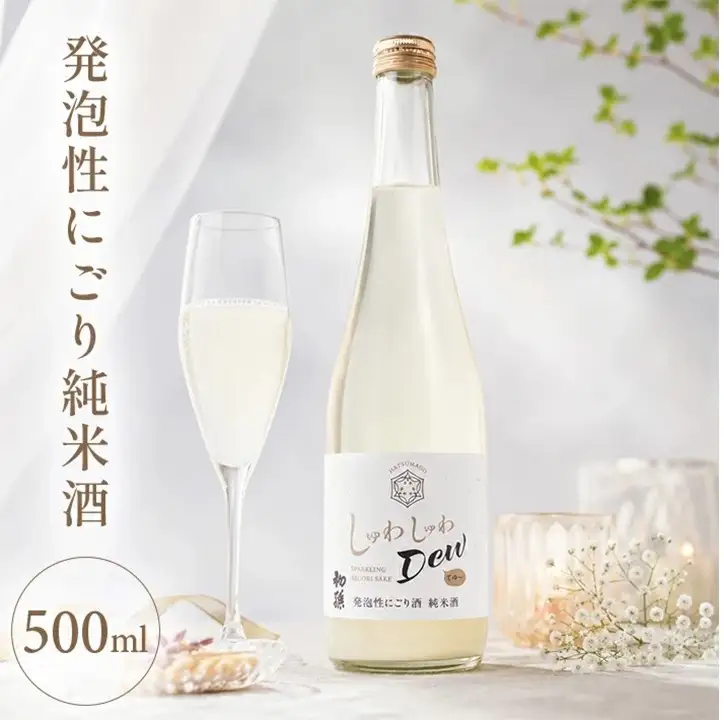 SZ0406　初孫 発泡性にごり純米酒 しゅわしゅわDew　500ml×1本