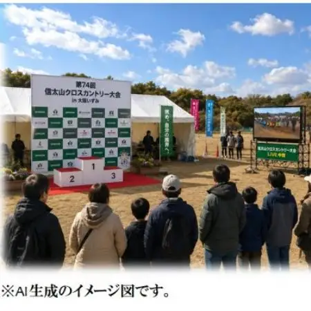 第74回信太山クロスカントリー大会in大阪和泉　中学生3kmコース出走権1名様分【1759063】