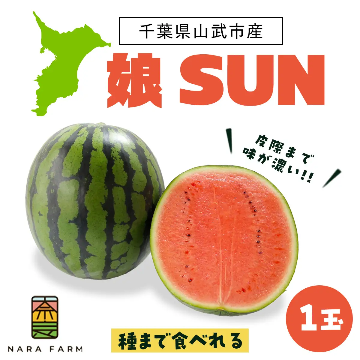 【先行予約・2027年6月下旬頃より発送】娘SUN 1玉　SMAF007