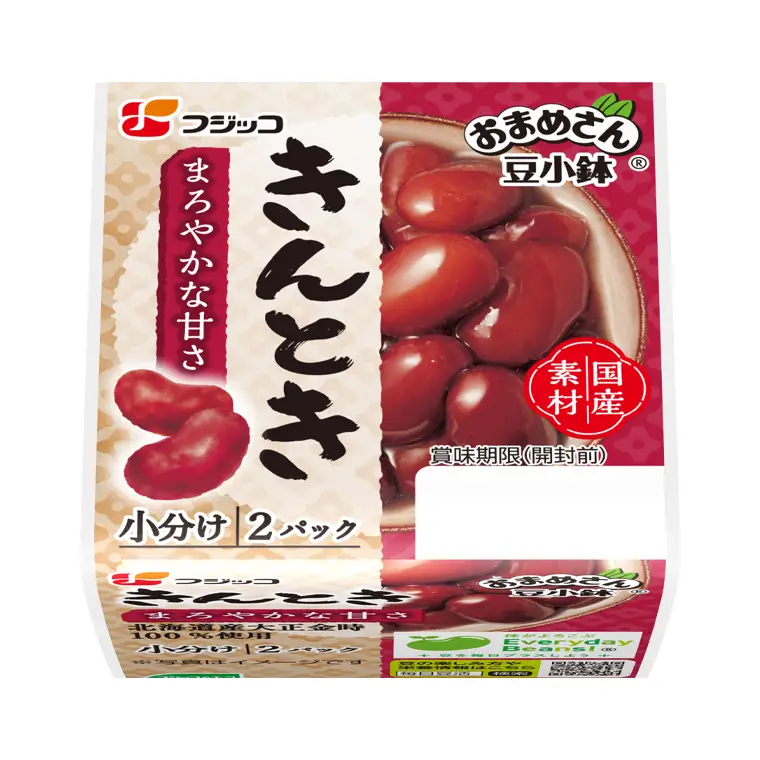 おまめさん豆小鉢 きんとき 130g(65g×2)×12P フジッコ AS20AB62