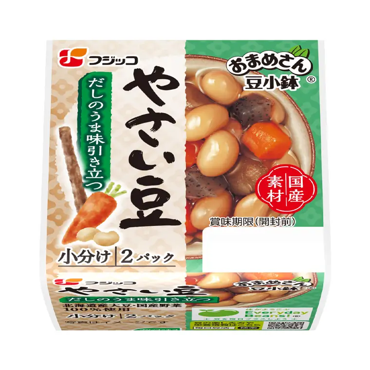 おまめさん豆小鉢 やさい豆 130g(65g×2)×12P フジッコ AS20AB63