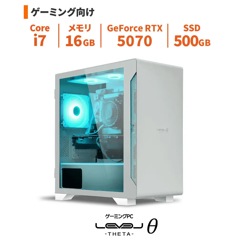 パソコン工房 4年間物損保証 ミニタワーゲーミングPC Core i7/5070/No.420