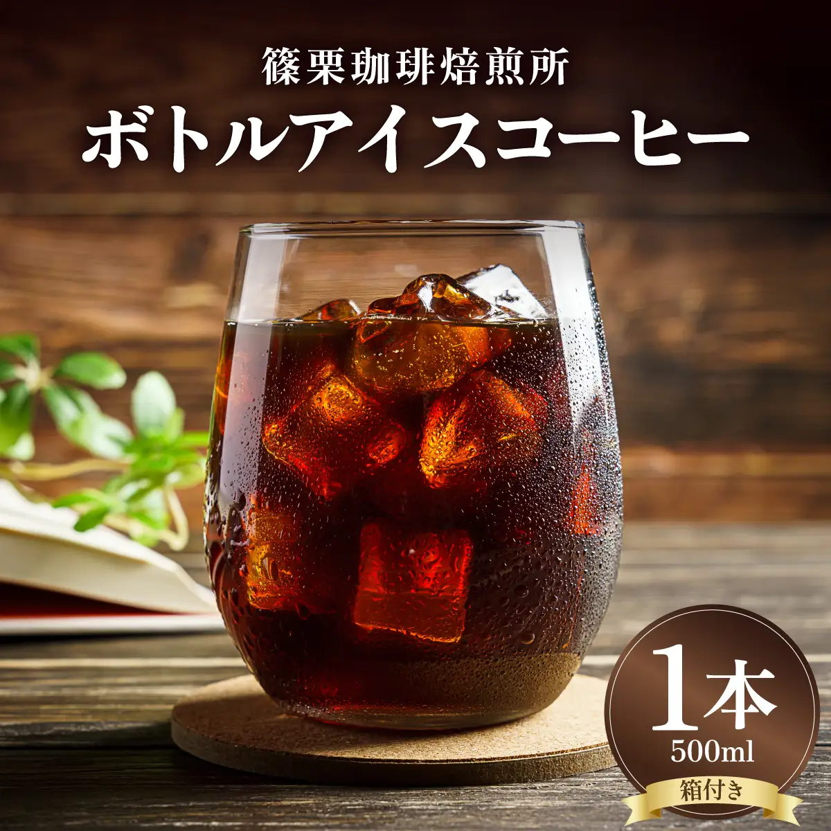 大容量‼︎ 自分好みに調整可能なアイスコーヒー13袋セット ボトルアイスコーヒー 500ml（箱入り）【篠栗珈琲焙煎所】【AX05