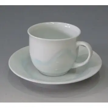 日展会友 照井一玄作 青白磁コーヒー碗 【岳窯】水の中 ap003 21,000円