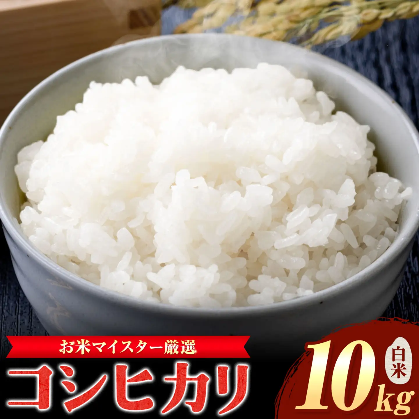 米 令和7年産 コシヒカリ 白米 10kg お米マイスター 厳選 山中米穀 米