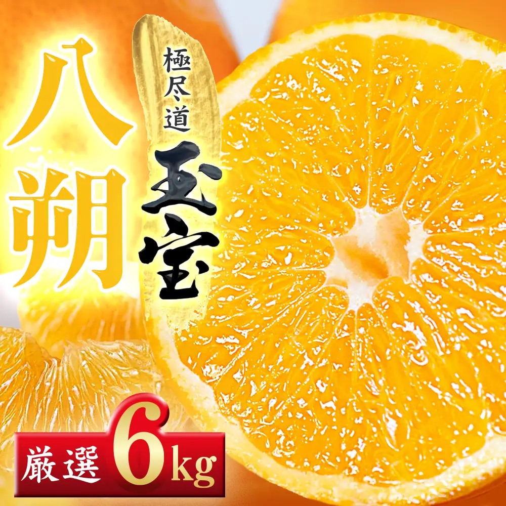 【先行受付】【凛とした苦み】クセになる旨み【八朔】6kg　愛媛県産【64-101】YWTY091