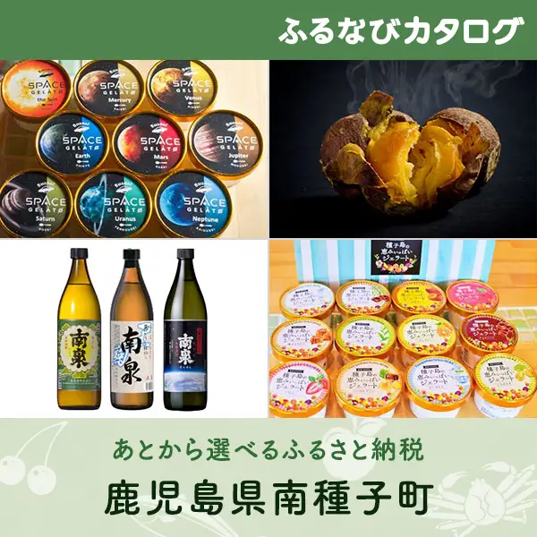 【有効期限なし！後からゆっくり特産品を選べる】鹿児島県南種子町カタログポイント