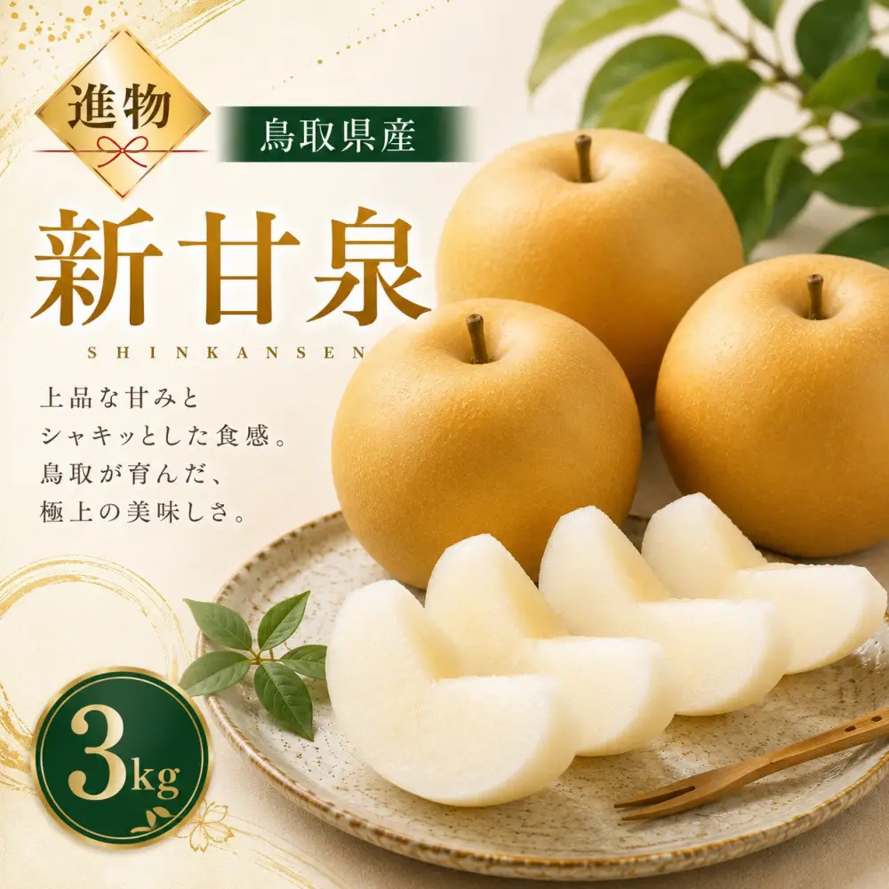 山根農園 新甘泉 3kg【2026年8月下旬以降発送】