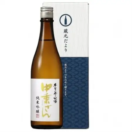 中乗さん　純米吟醸　720ml(契約栽培米　美山錦)【1762643】