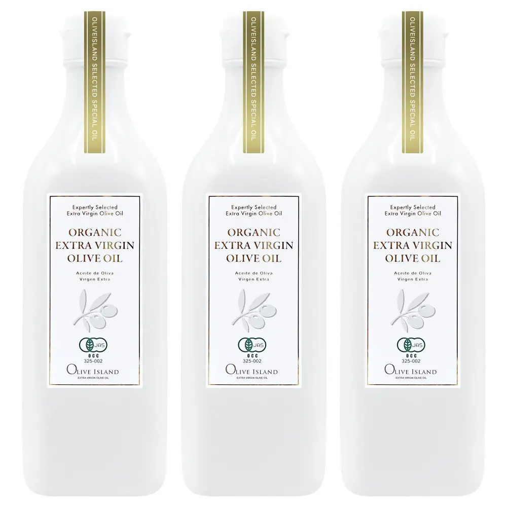 オーガニック　エキストラヴァージンオリーブオイル　500ml　3本セット