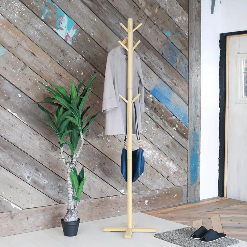 コートハンガー 幅45cm 高さ180cm インテリア ナチュラル