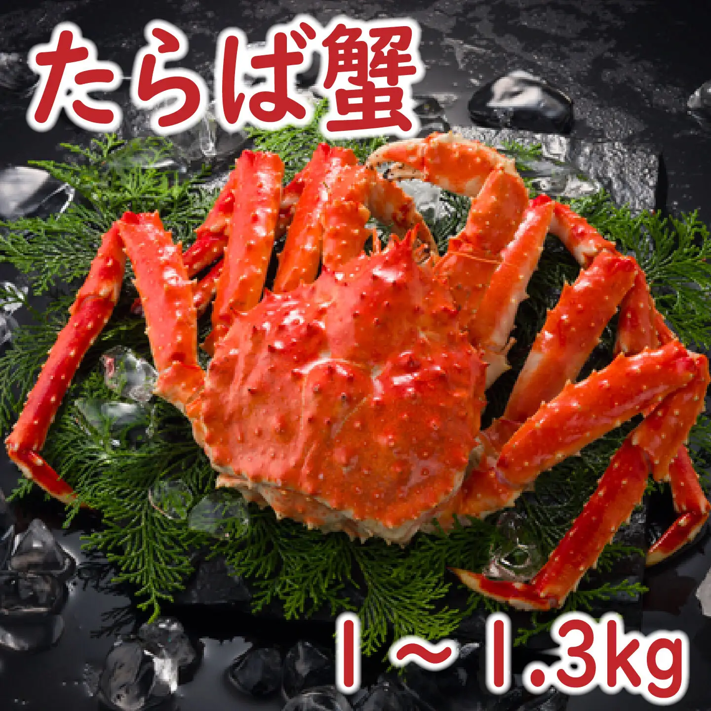 【北海道根室産】たらば蟹1～1.3kg B-19007