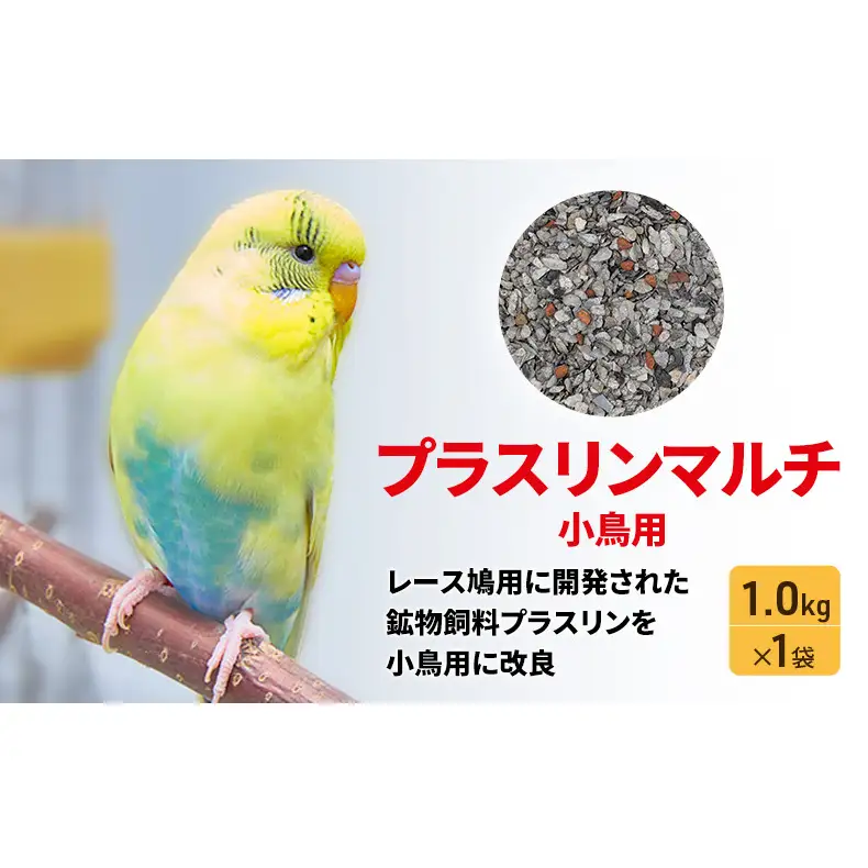 小鳥用飼料 プラスリンマルチ 鉱物飼料 カルシウム 小鳥用飼料