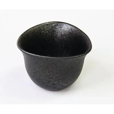 アルミ鋳物「むすび（黒釉）」中 高岡銅器 器 プレゼント ギフト 贈り物 FAD-2162