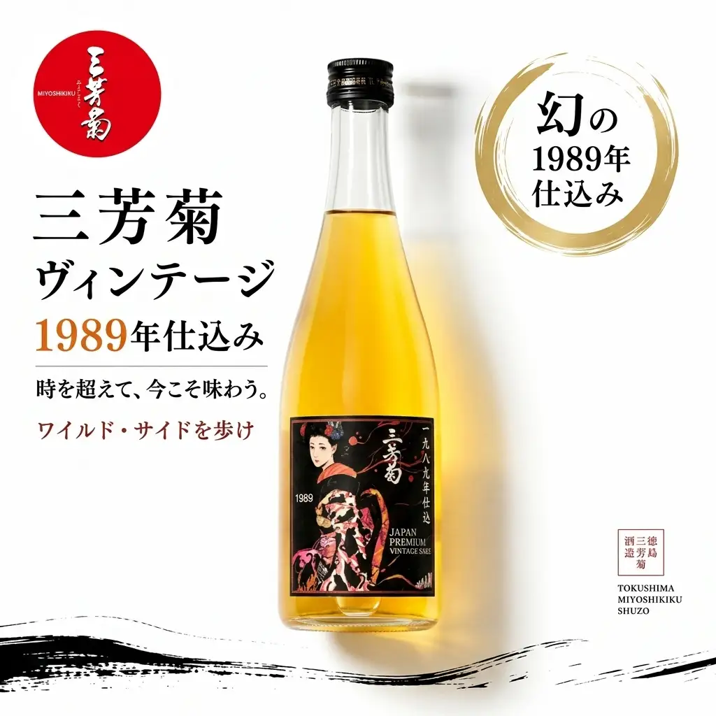 日本酒 地酒 古酒 1989年 ヴィンテージ 720ml 【 三芳菊 】