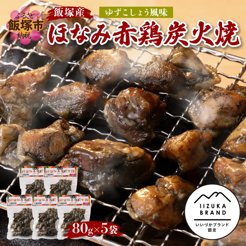 飯塚産ほなみ赤鶏炭火焼【A5-539】