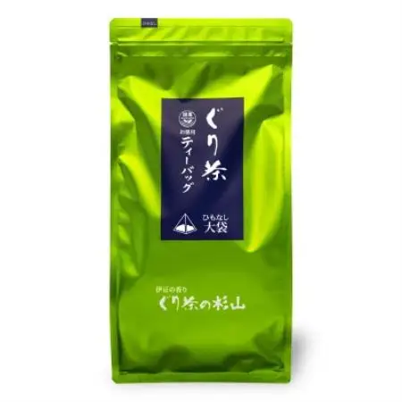 ぐり茶ティーバッグ大袋ひもなし　標準40個入×10袋  #8110【1767718】