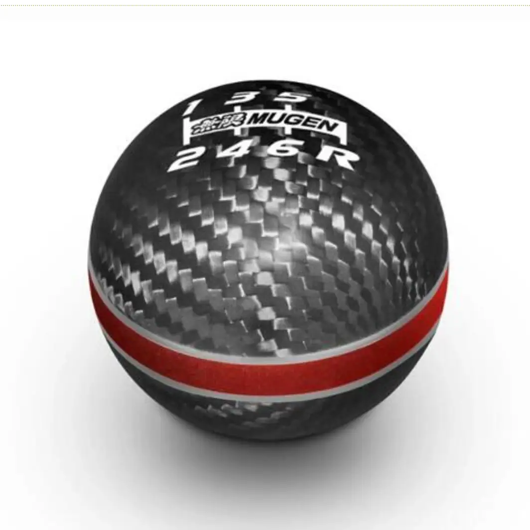 CARBON SHIFT KNOB【6MT】（レッド）