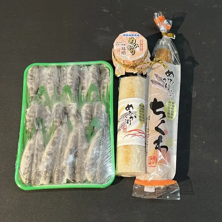 蒲郡海鮮市場 蒲郡産 めひかりづくし4品_【G0768】