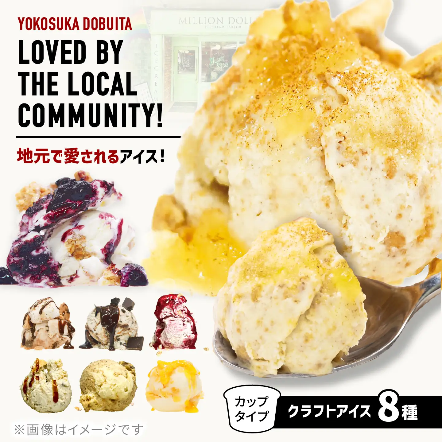 ミリオンダラーアイスクリーム8種【株式会社DADA GLOBAL】[AKHW001]