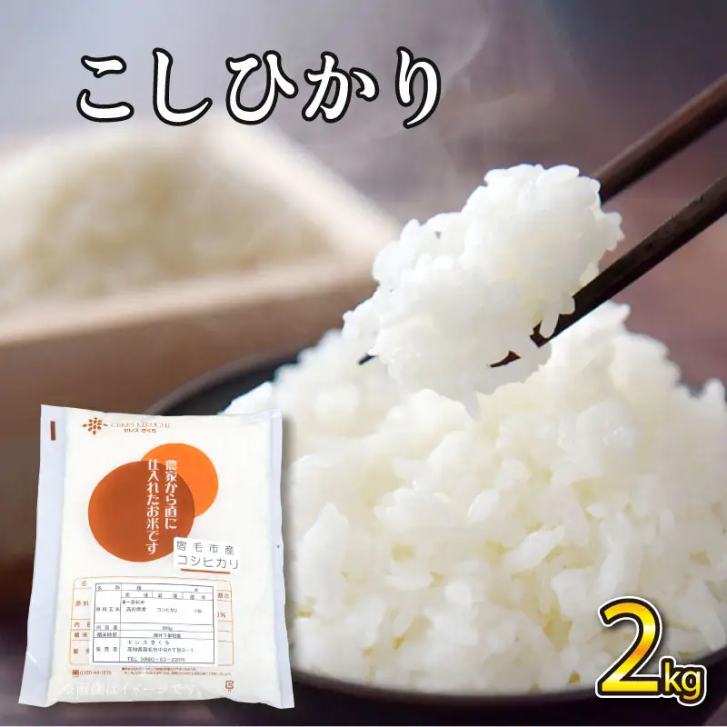 令和8年産 コシヒカリ 2kg セレスきくち