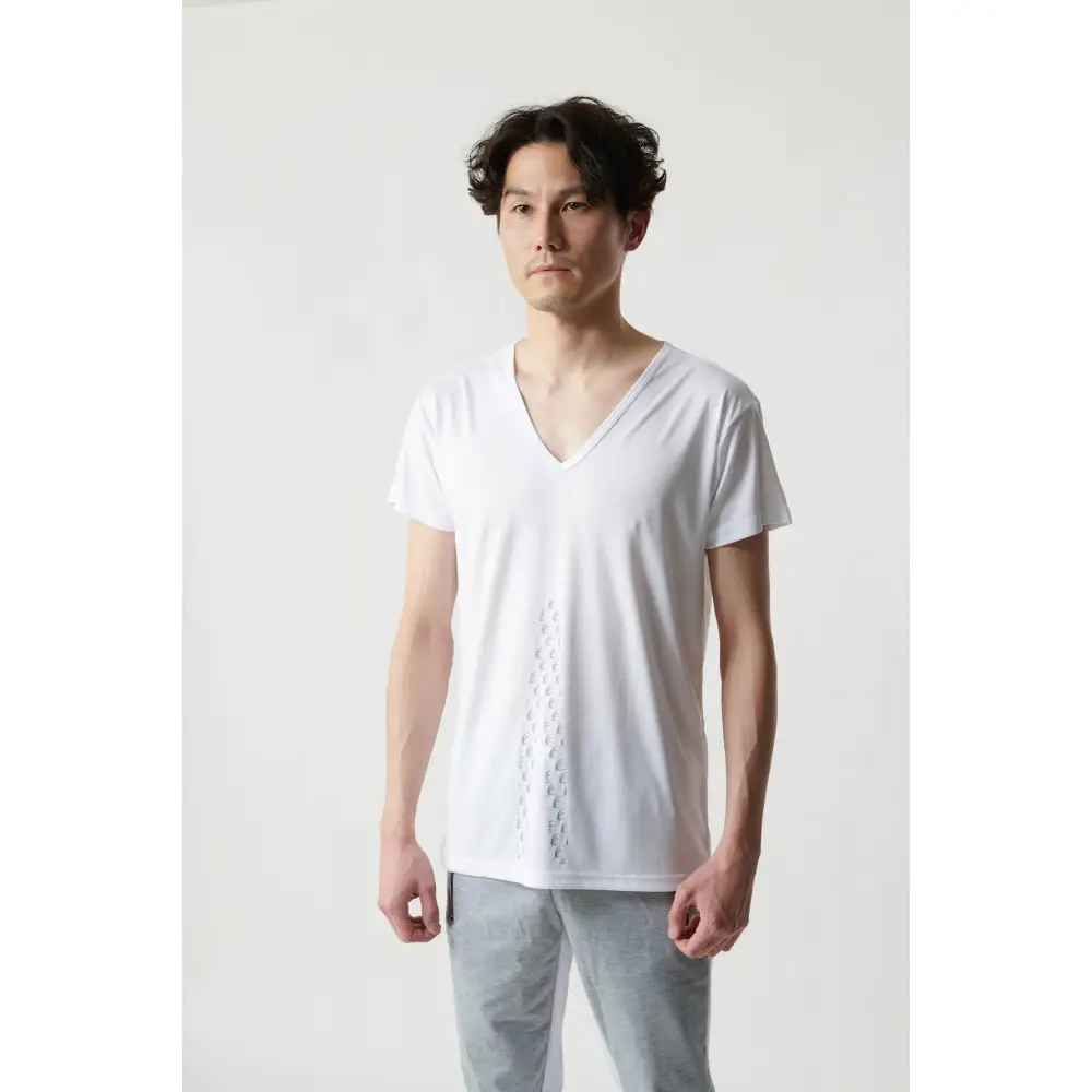【数量限定】リライブインナー/メンズ/半袖/ホワイト（SSサイズ） 