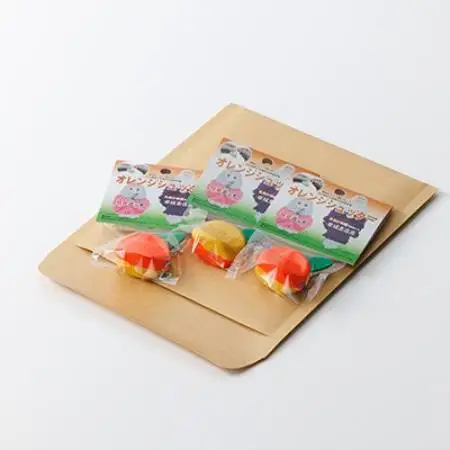 オレンジシュッター 3個セット 柑橘の皮をむく便利グッズ みかんの皮が簡単にむけます!【1769142】