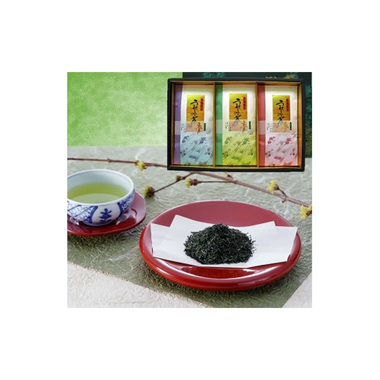 うれしの茶 ギフト2 （玉緑茶 100g×3袋） / ギフト お茶 嬉野 緑茶 煎茶 / 佐賀県 / 佐賀県農業協同組合 茶販売事業所[41AIAG003]