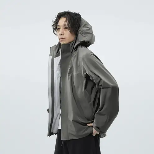 【QURULIFABRIC】Nanofiber mountain jacket（SIZE:1）