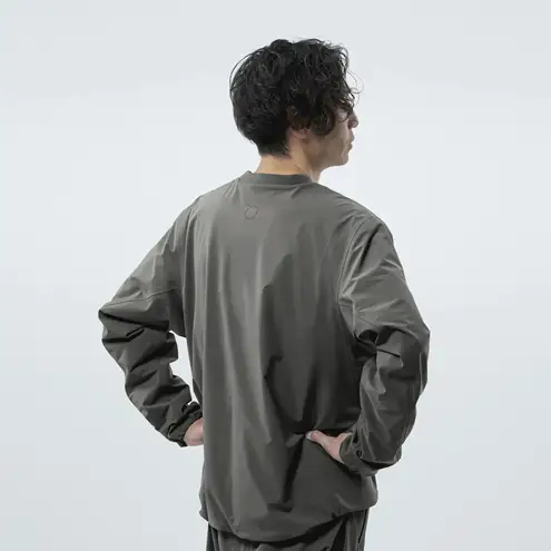 【QURULIFABRIC】Nanofiber pullover（SIZE:2）