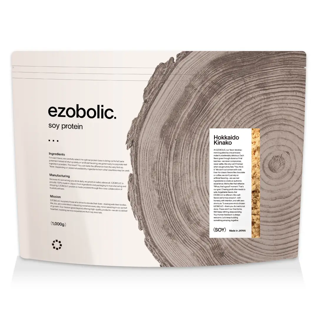 【北海道きなこ風味】 EZOBOLIC ソイプロテイン 1kg LG