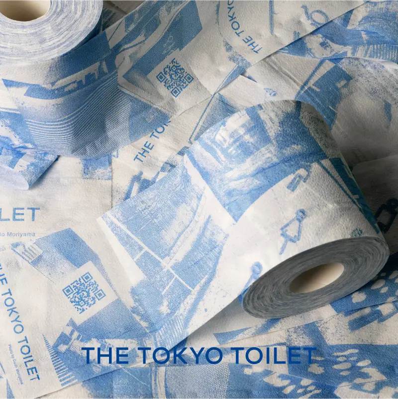 THE TOKYO TOILET Paper by Daido Moriyama 【217001】
