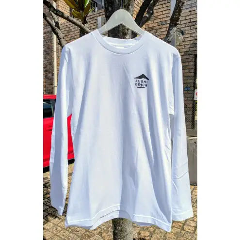 逗子オリジナルTシャツ ZUSHI LOCAL ロングＴシャツ(ホワイト) 神奈川 逗子市 Sサイズ