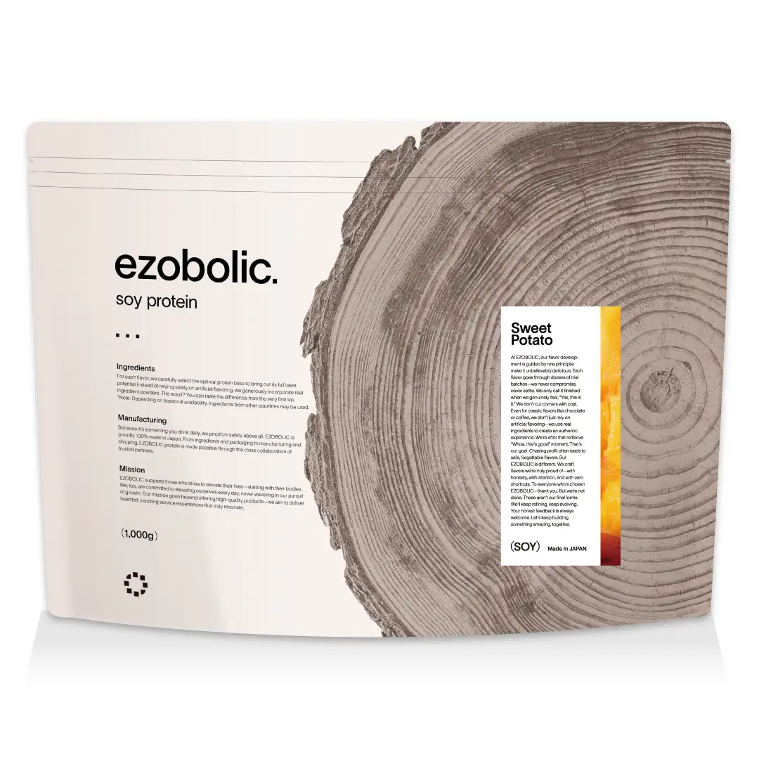 【スイートポテト風味】 EZOBOLIC ソイプロテイン 1kg LG