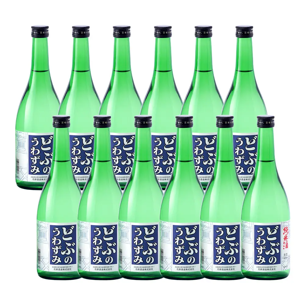 どぶのうわずみ 720ml×12本 | 日本酒 清酒 辛口 花酔酒造 どぶの上澄み 純米原酒 八反錦