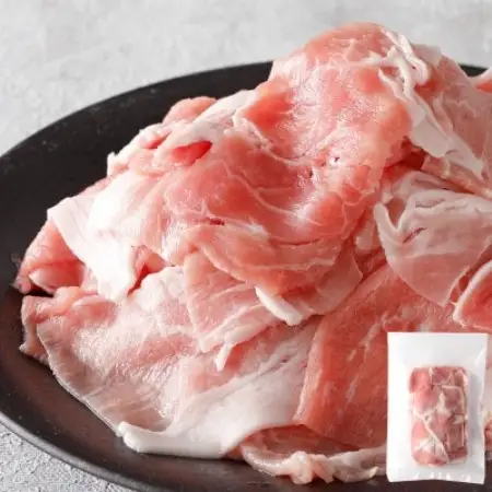 岩手県産豚モモ切り落とし2kg  500g×4P【配送不可地域：離島・沖縄県】【1764637】
