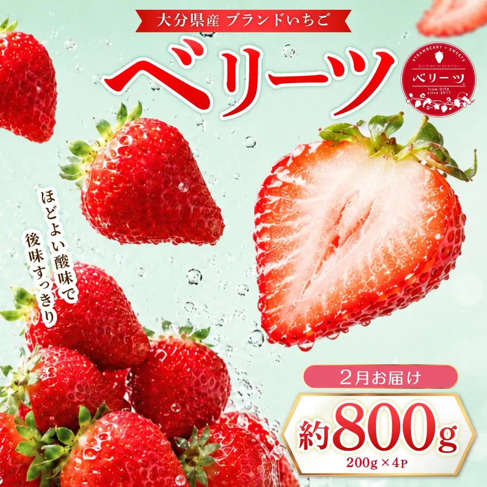ベリーツ 約200g×4P【2月出荷】 2A3