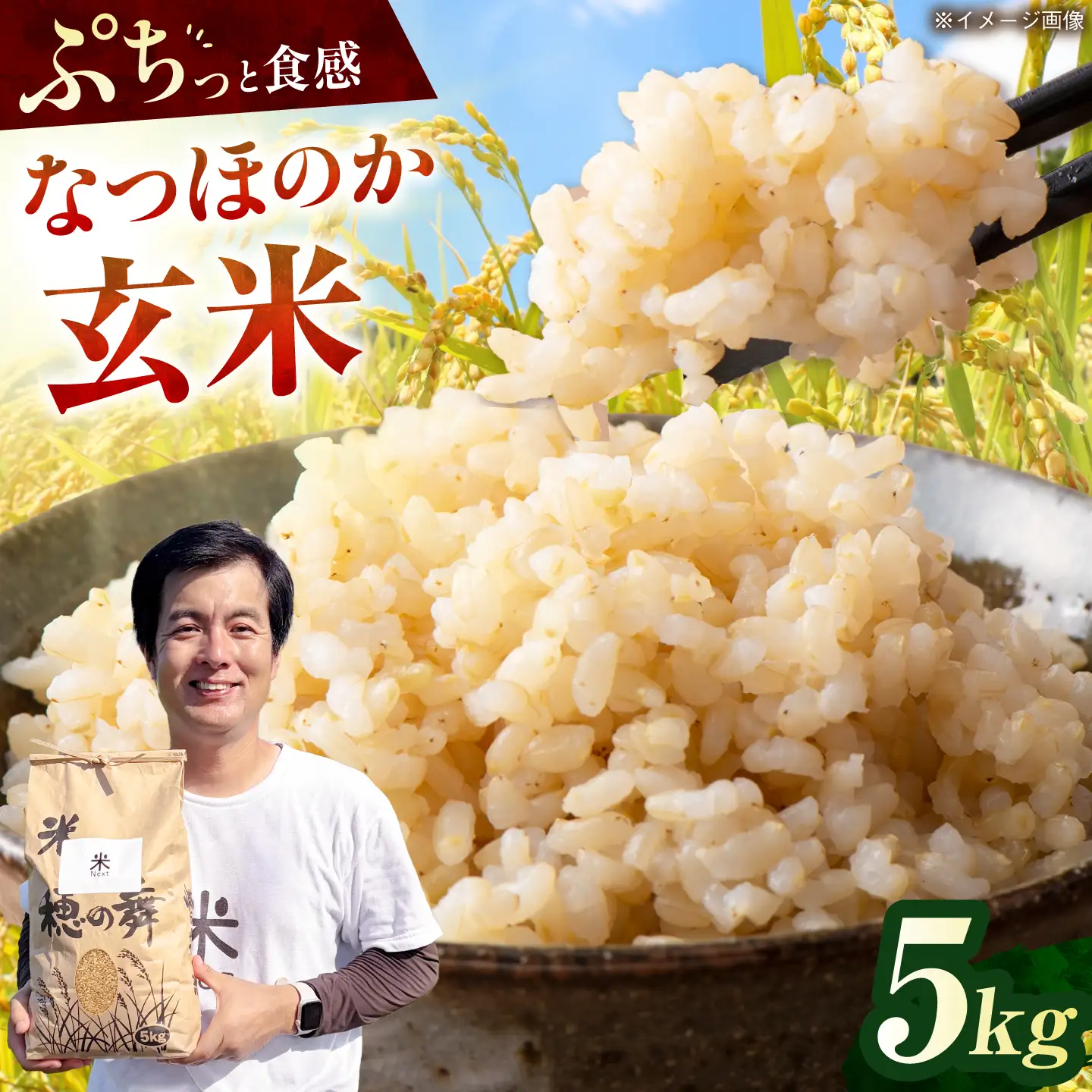【令和8年産 新米】波佐見町産 なつほのか 5kg 米Next 玄米[CH03]
