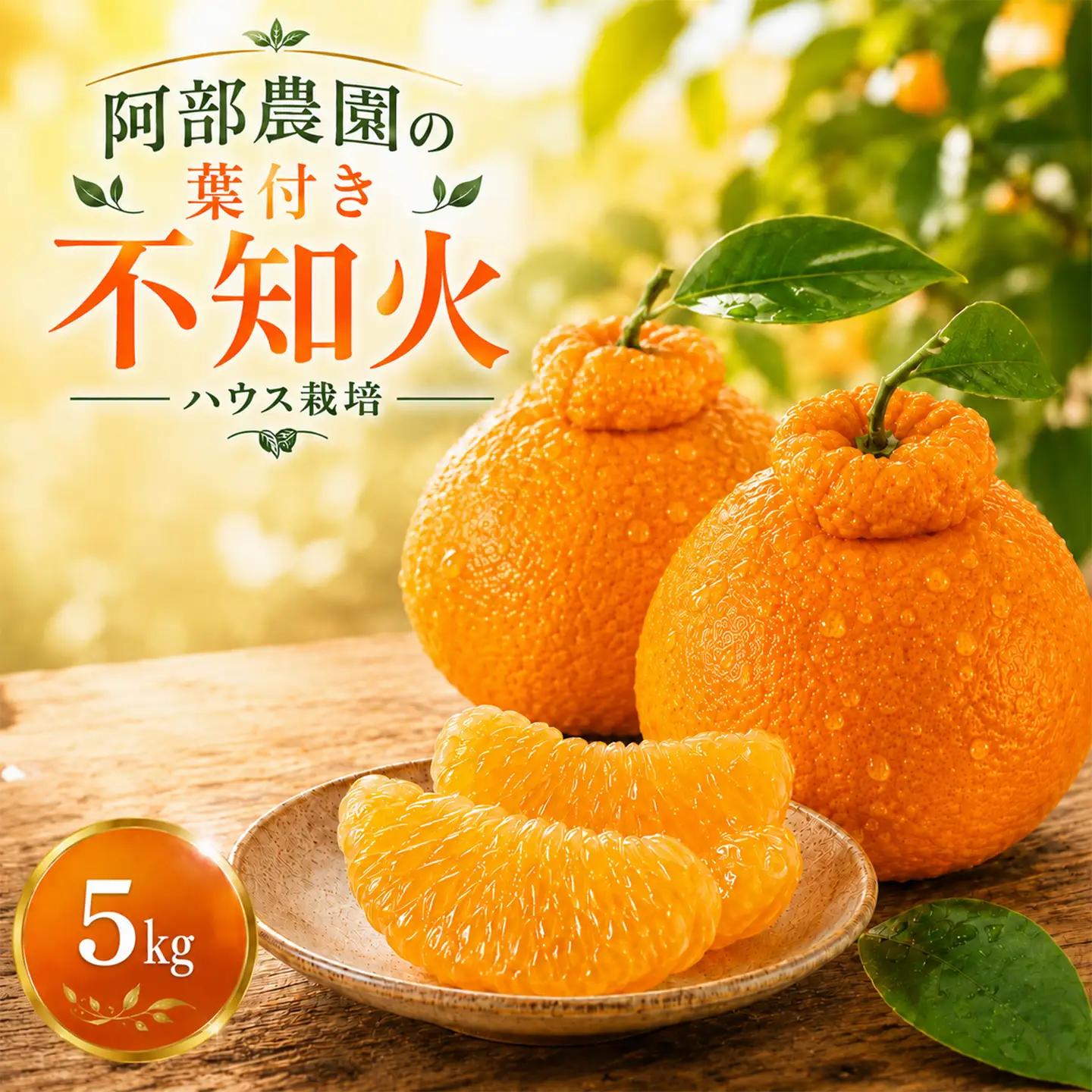 【2027年先行予約】 不知火 約5kg しらぬい 柑橘 ミカン 阿部農園 ＜112-007＞