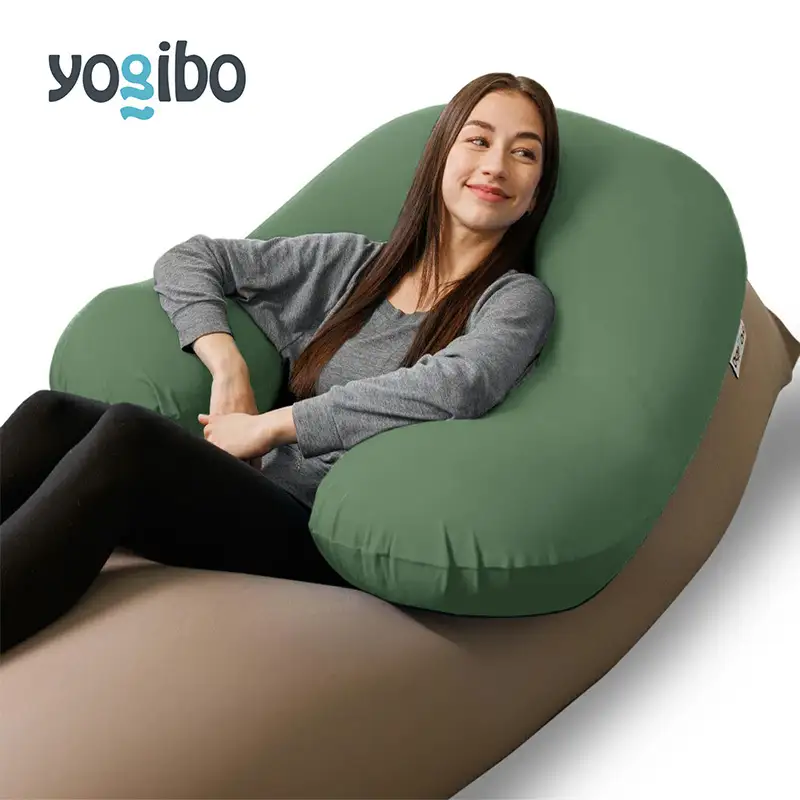 ビーズクッション ヨギボー サポート オリーブグリーン Yogibo Support