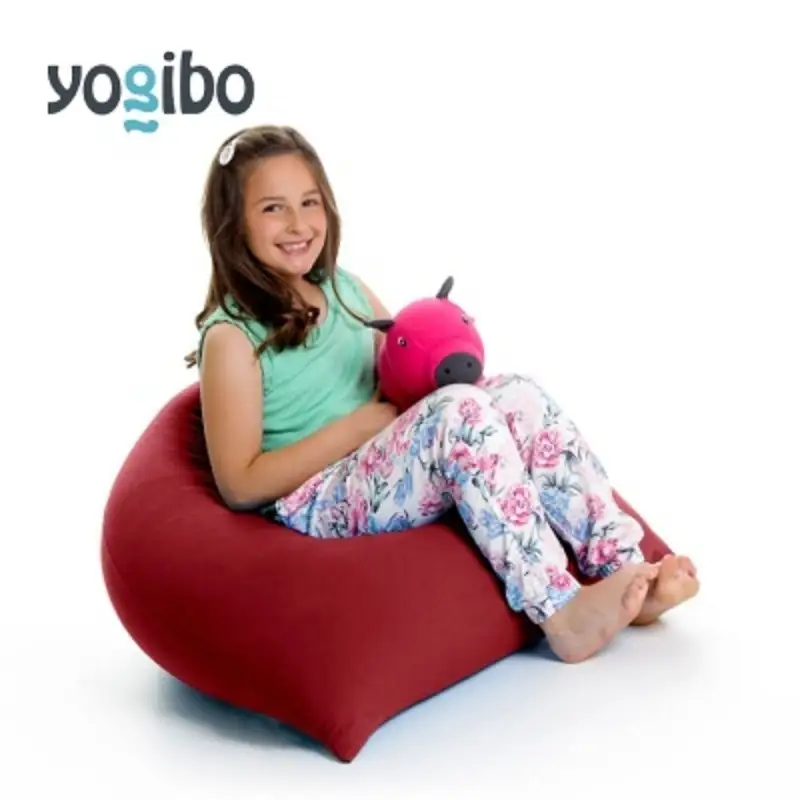 ビーズクッション ヨギボー ピラミッド ワインレッド Yogibo Pyramid
