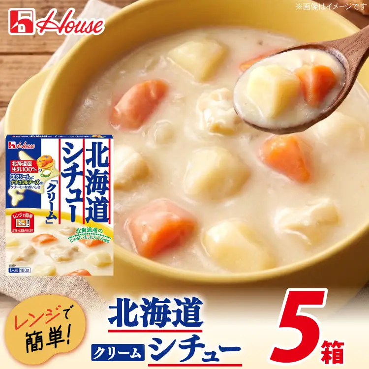 ハウス 北海道シチュークリーム 5食セット