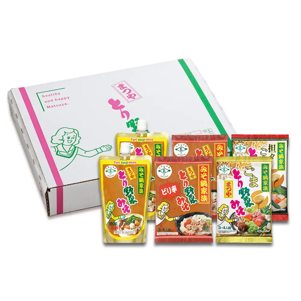 まつや　とり野菜みそ詰め合わせ