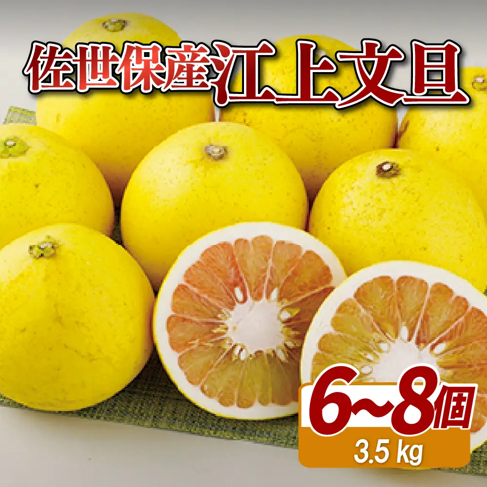 【 先行予約 】 江上文旦 3.5kg 文旦 ブンタン KB003