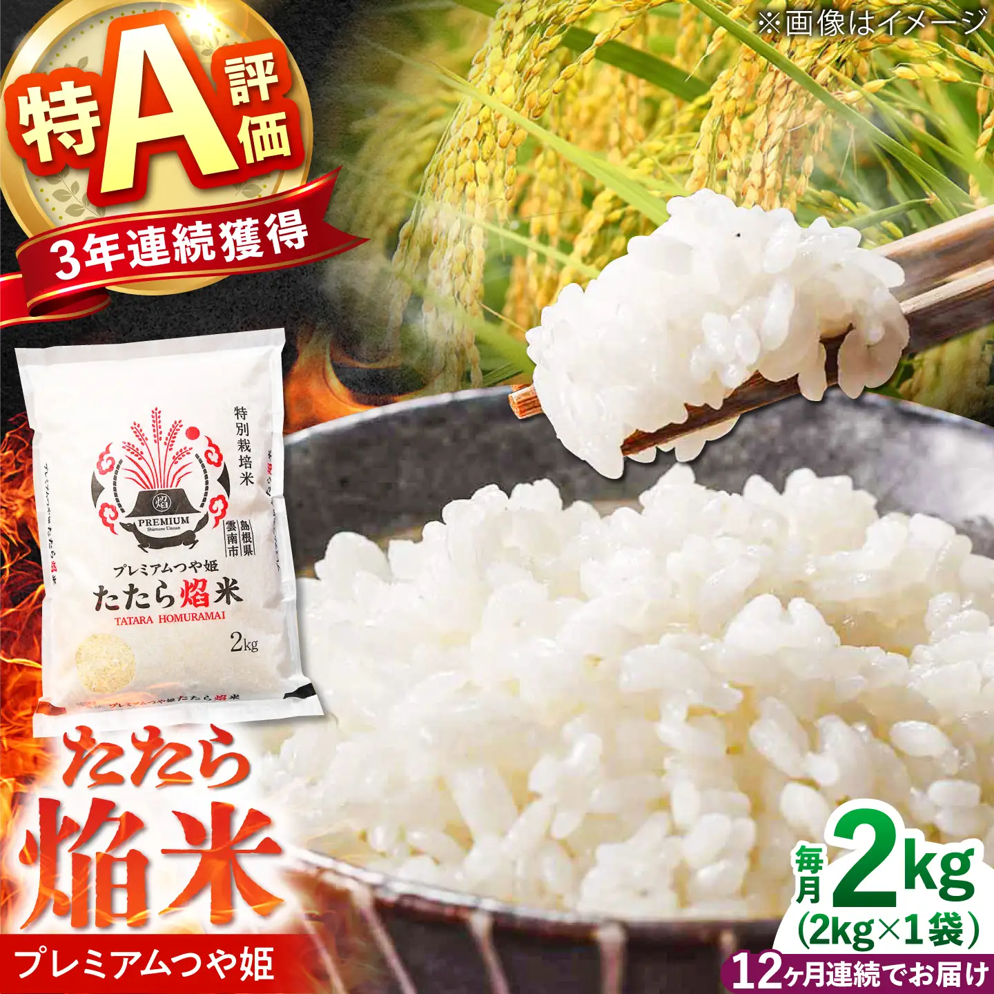 新米 【12回定期便】 プレミアムつや姫 2kg 新米 [AIBR022-r8]