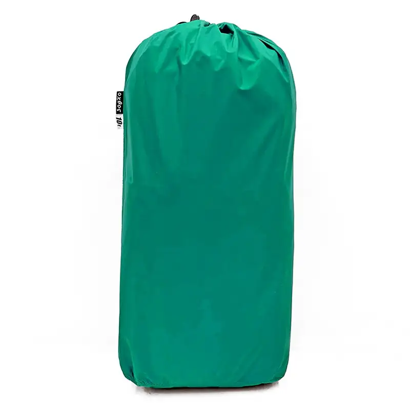 oxtos(オクトス) 透湿防水 スタッフバッグ 10L オーバル【エメラルドグリーン】