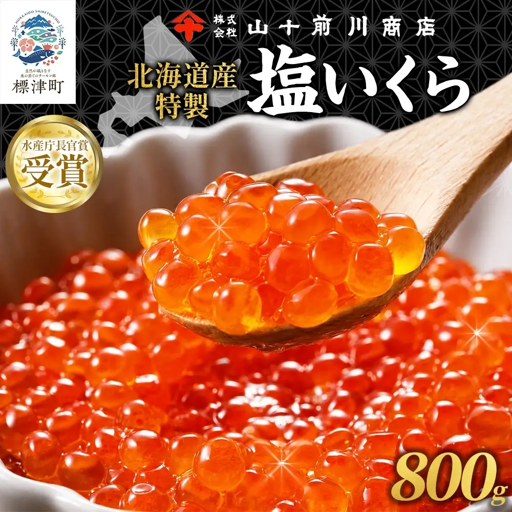 【先行予約】 塩 いくら 80g×10 イクラ 【BK】