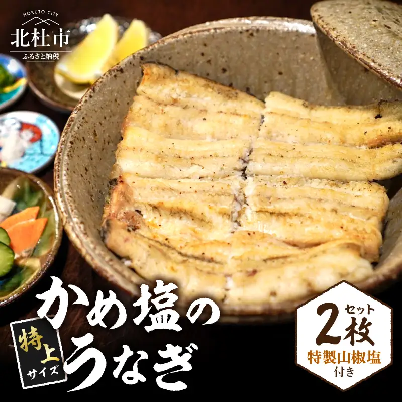AGED EEL®︎ かめ塩のうなぎ 2枚セット [h265]