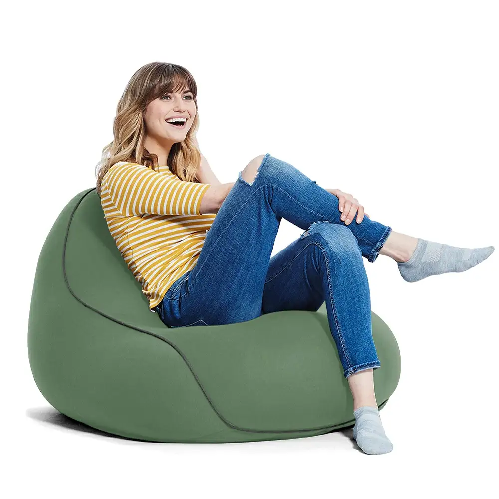ビーズクッション Yogibo LounGer (ヨギボー ラウンジャー) オリーブグリーン [M343-2OV]
