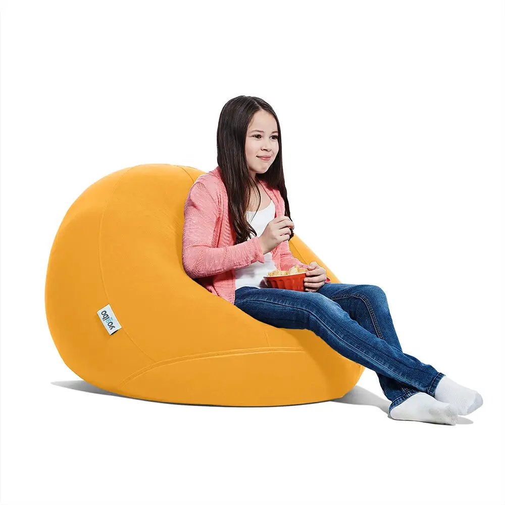 ビーズクッション Yogibo Drop (ヨギボー ドロップ) アンバーゴールド [M535-1AG] クッション 椅子 ビーズソファ ソファ ビーズクッション ローソファ インテリア 家具 送料無料